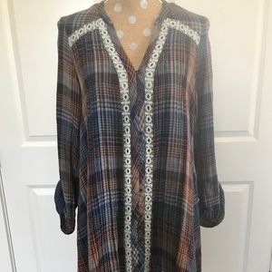 Anthropologie Asymmetrical Dress